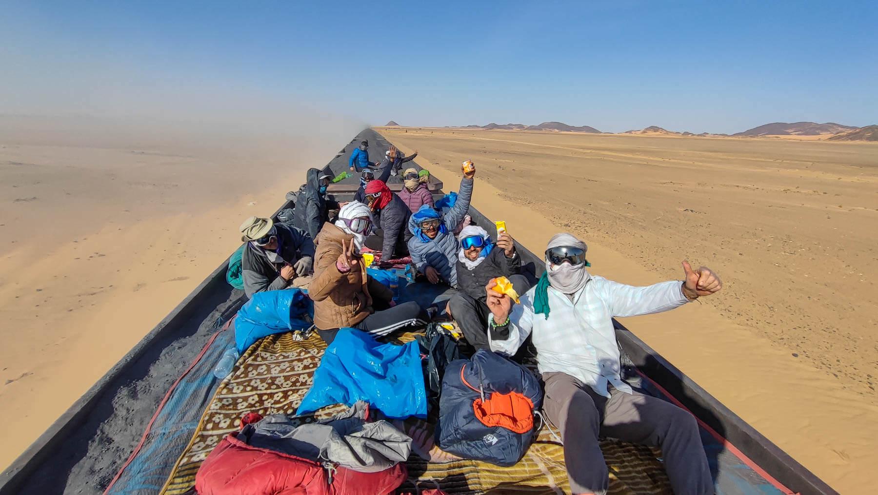 Mauritania with Iron Ore Train Round 14 Against the Compass Expeditions