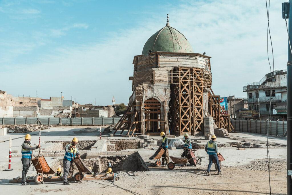 Reconstrucción de la mezquita de Al Noori