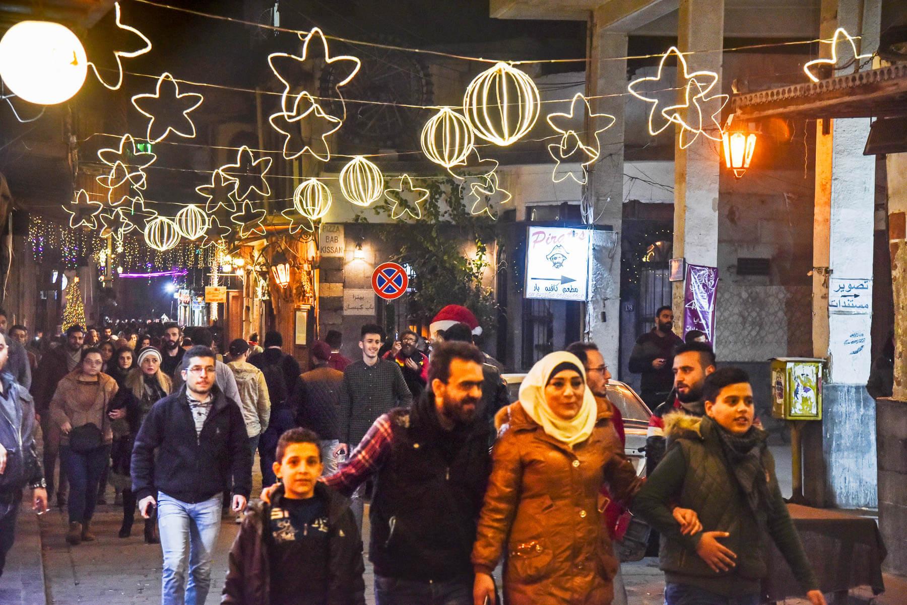 syria tour in Christmas