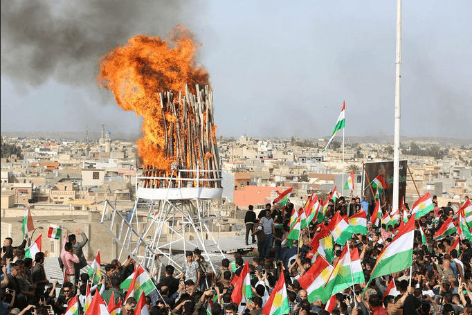 Nowruz celebration Kurdistan