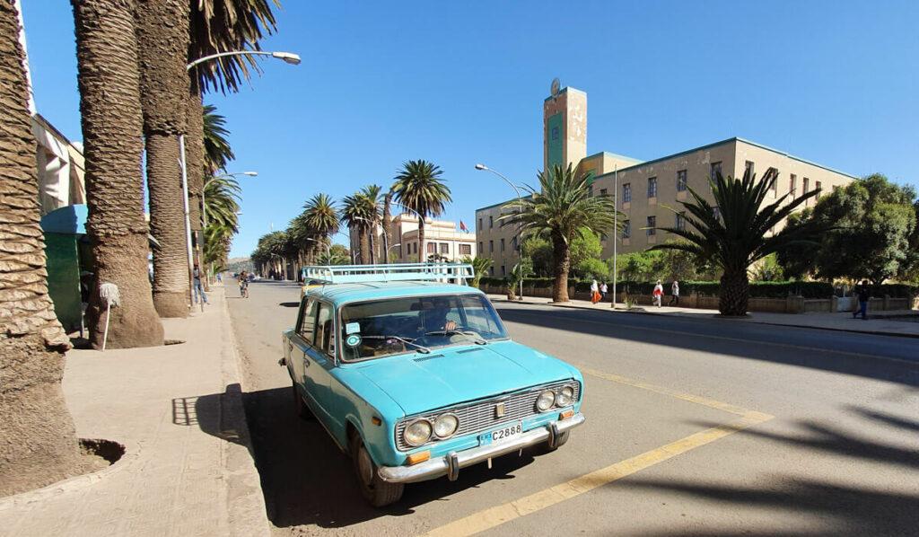 Main boulevard in Asmara