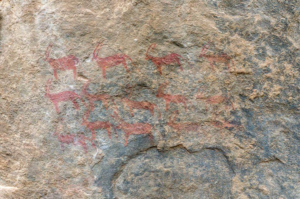 Arte rupestre Senafe Eritrea - foto de Kantunchake