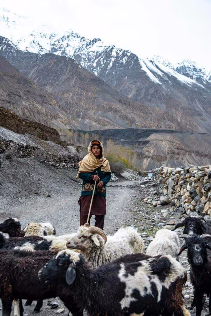 Gente en Shimshal