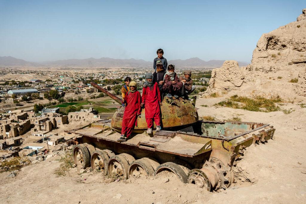 A random tank in Ghazni
